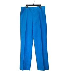 Kasper Womens 12 Blue Linen Blend Office Wear/Feminine Luxury Classic Summer